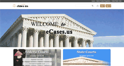 Desktop Screenshot of ecases.us