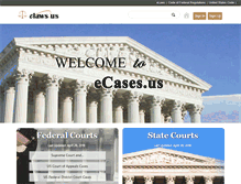 Tablet Screenshot of ecases.us